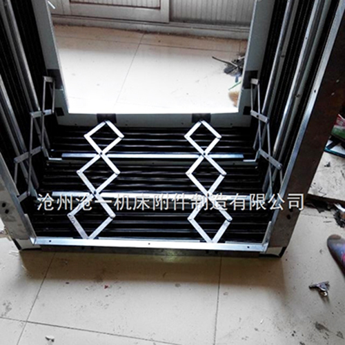 方形升降機(jī)平臺風(fēng)琴防護(hù)罩